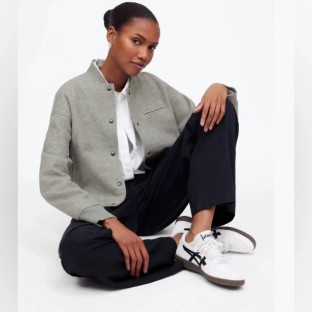 Madewell Knit Bomber Jacket